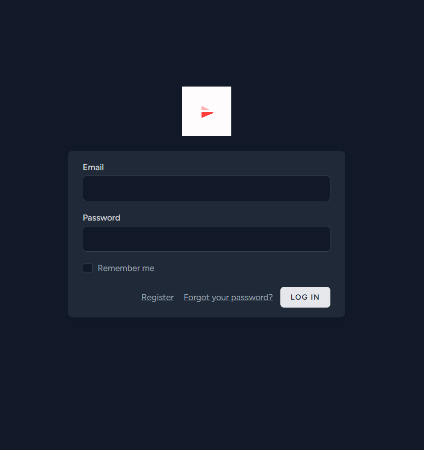 Register and Login